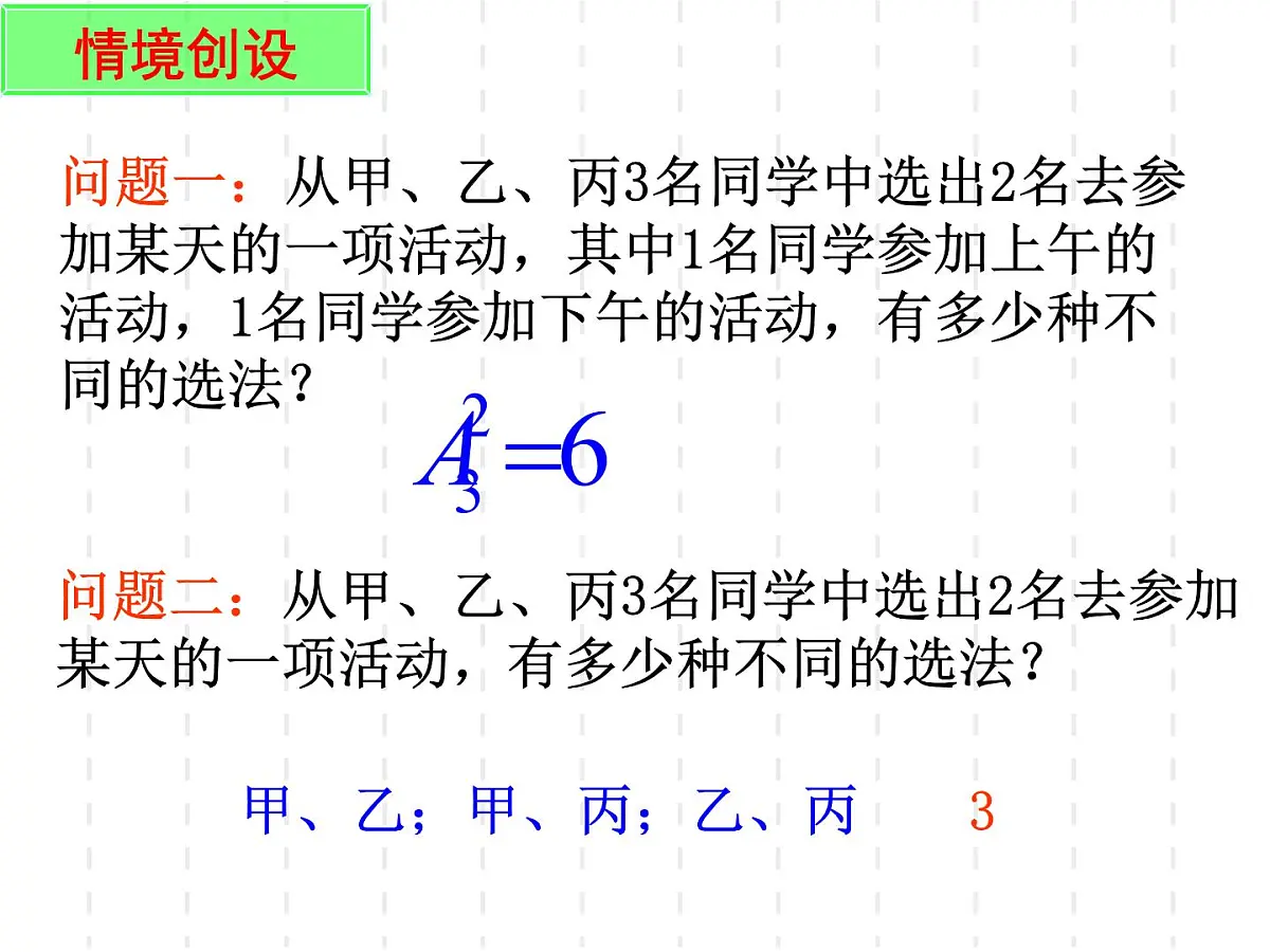 人教课标B版高中数学选修2-3 1-2-2《组合》教学课件第2页