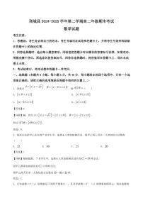 河南省信阳市商城县2024-2025学年高二下学期期末考试数学试卷（PDF版附解析）