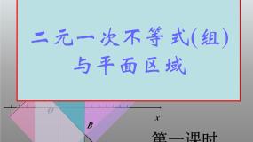 高中数学人教版新课标B必修5二元一次不等式(组)所表示的平面区域教课ppt课件