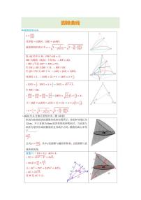 高考数学圆锥曲线部分结论总结汇编(42页完整版)学案--高考数学一轮专题
