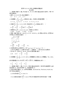 河南省漯河市2023-2024学年高二上学期期末质量监测数学试卷