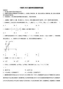十堰市2025届高考仿真卷数学试题含解析