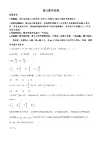 2025届江西金太阳高三下学期10月联考-数学试题（含答案）