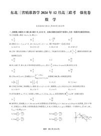 东北三省精准教学2024-2025学年高三上学期12月联考强化卷数学试卷+答案