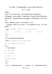 重庆育才中学、鲁能巴蜀中学、万州高级中学2026届高三上学期10月联合考试数学试卷（Word版附解析）