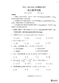 湖北省新高考联考协作体2024-2025学年高三上学期11月期中考试数学试题