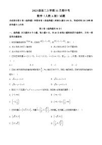 安徽省A10联盟2024-2025学年高二上学期11月期中考试数学试题及答案