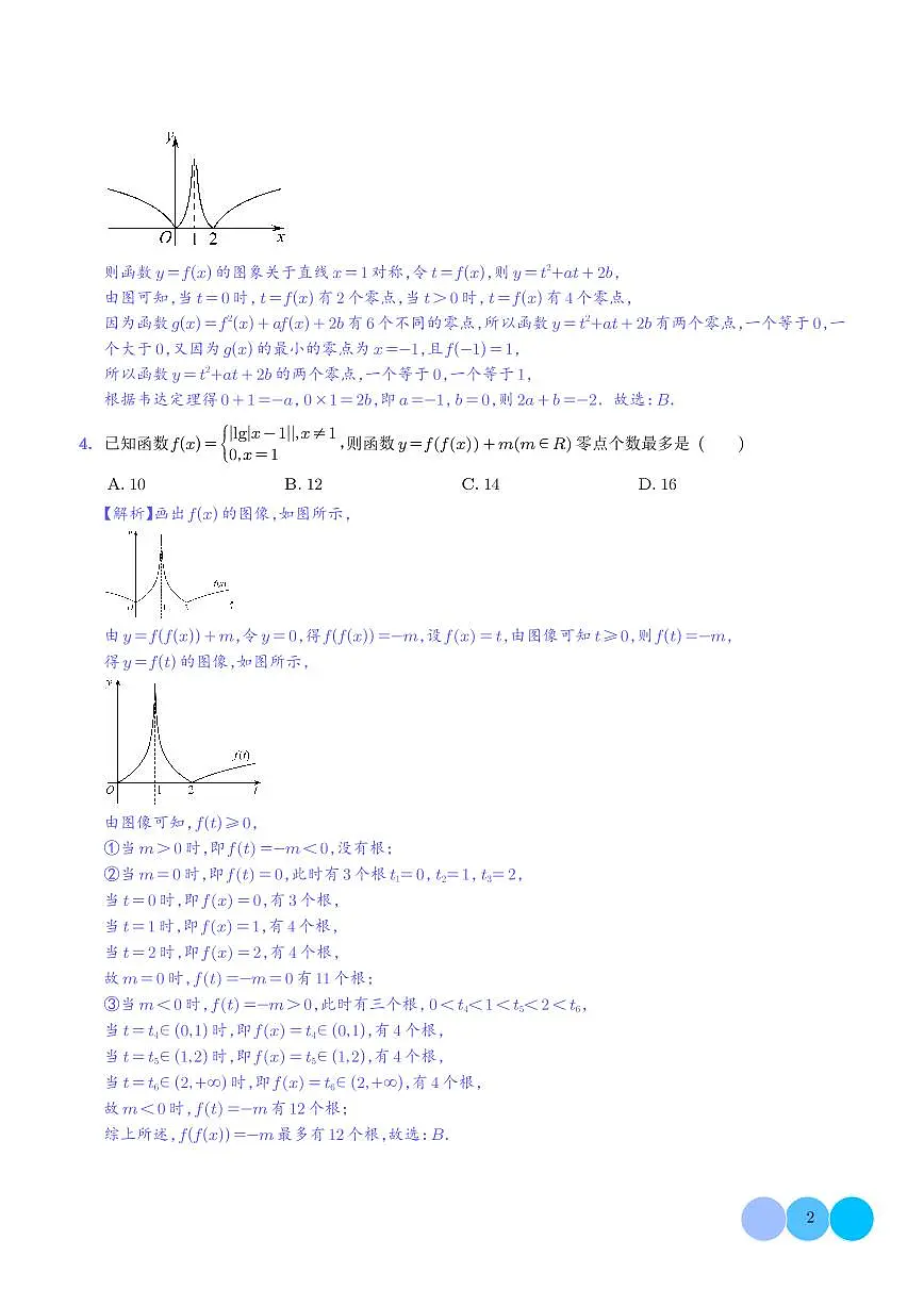 函数嵌套问题(教师版)第2页