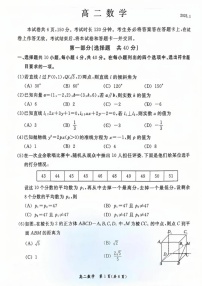 北京市东城区2024-2025学年高二上学期期末统一检测数学试卷