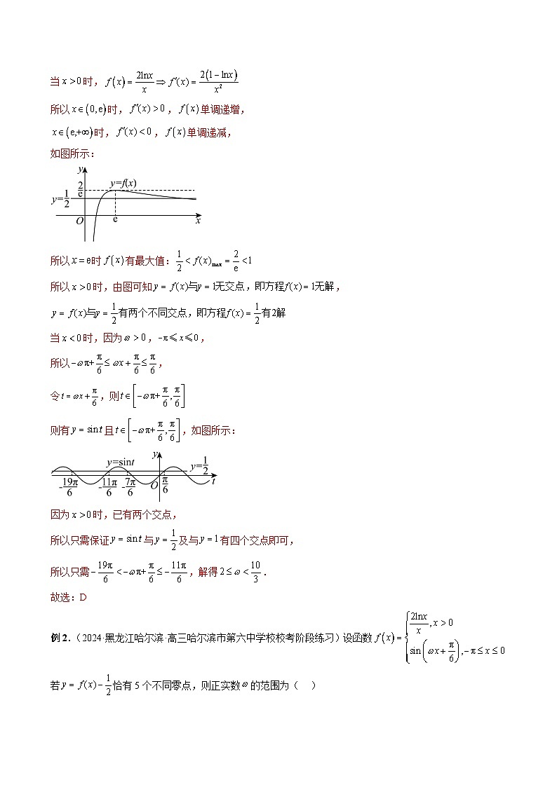 微专题02 三角函数的范围与最值(解析版)第2页