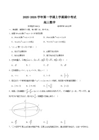 内蒙古巴彦淖尔市第一中学2026届高三上学期期中考试数学试题（Word版含解析）