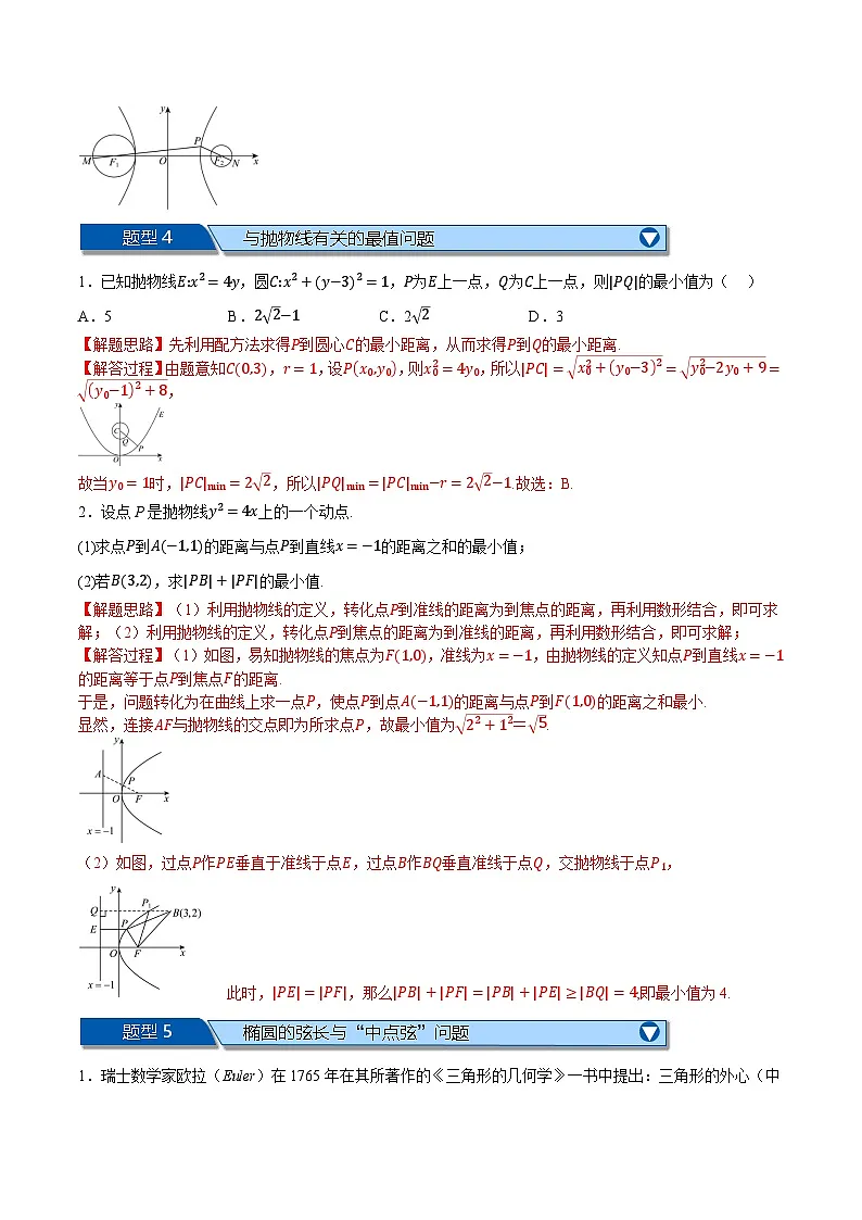 (人教A版)选择性必修二高二数学上学期期末复习 第三章 圆锥曲线的方程 题型归纳+随堂检测(拔尖篇)(解析版)第3页