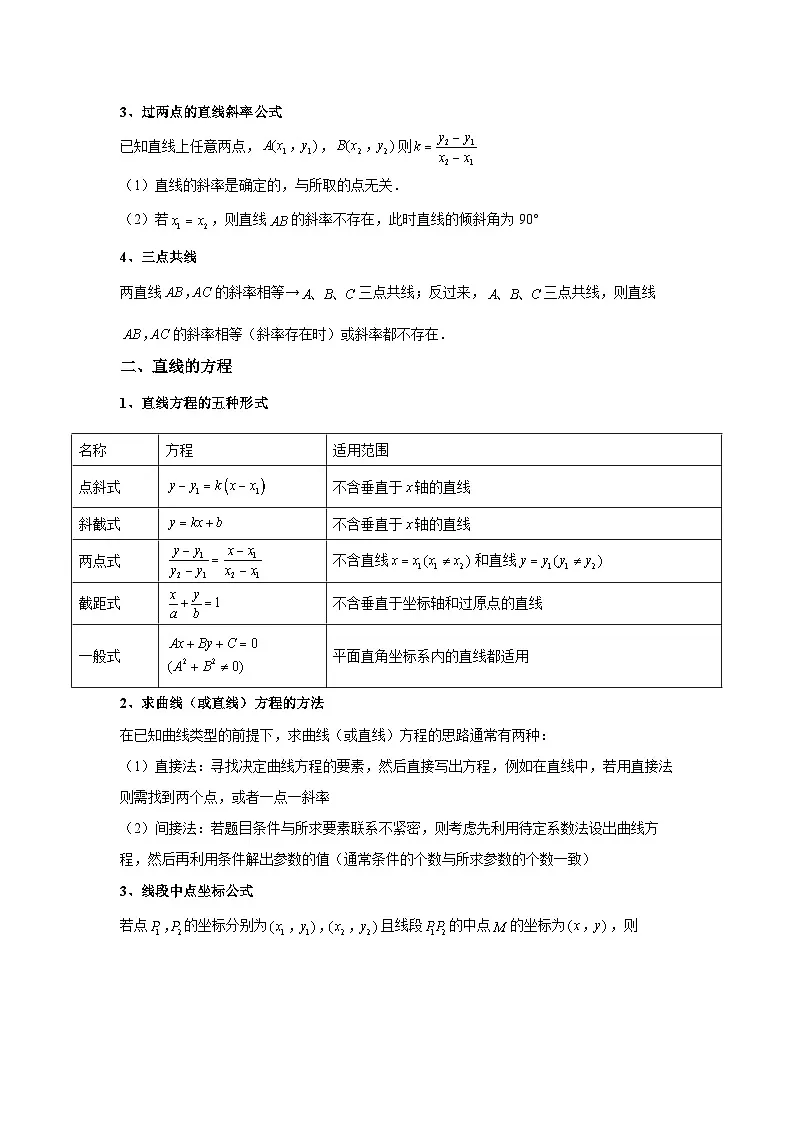 专题07 直线与圆(学生版)第3页