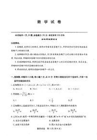 湖北省武汉市2025届高中毕业生高三年级下学期五月模拟训练试题数学试卷（无答案）