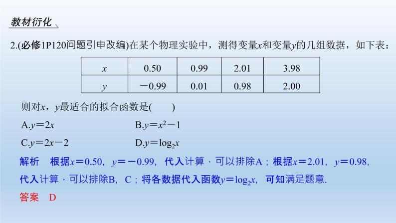 北师大版版数学（理）高考一轮复习课件：第二章 第9节 函数模型及其应用07