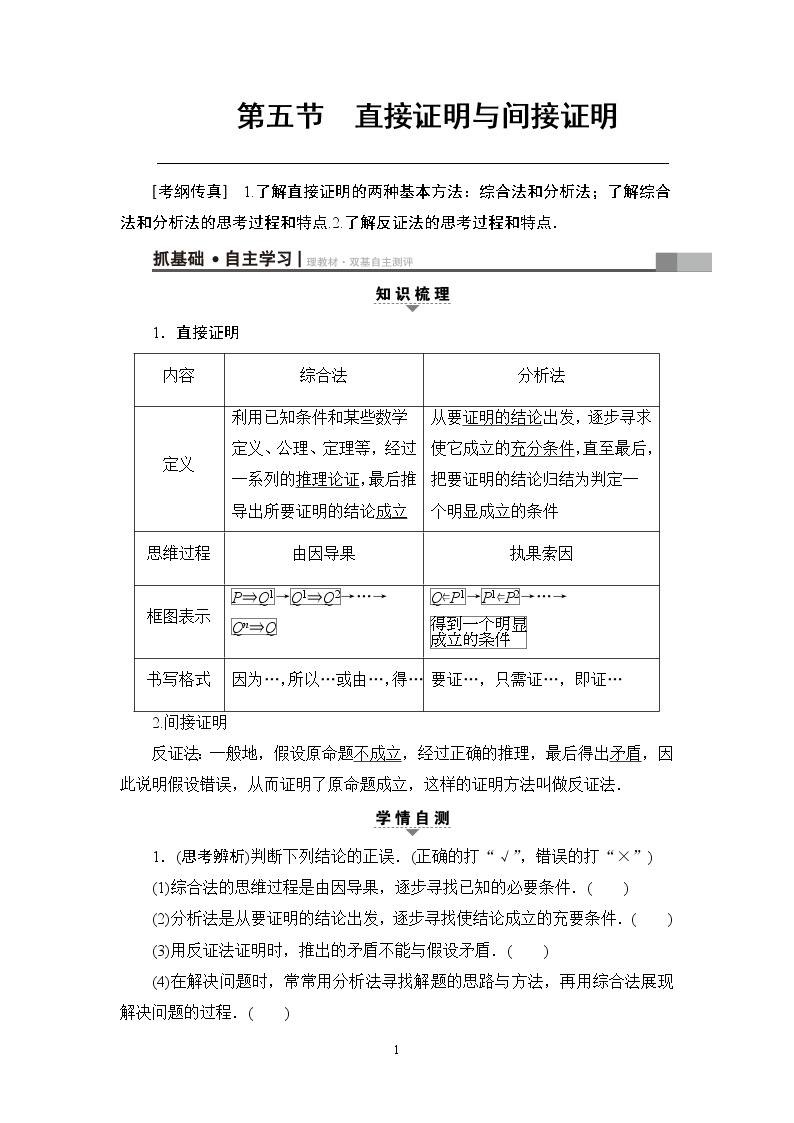 6.2021届高考数学（文）大一轮复习（课件 教师用书 课时分层训练）_第六章　不等式、推理与证明 （16份打包）01