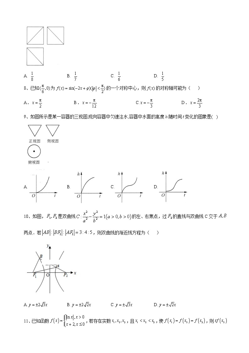 2020届全国高考总复习复习模拟卷（四）数学（理）（解析版）02