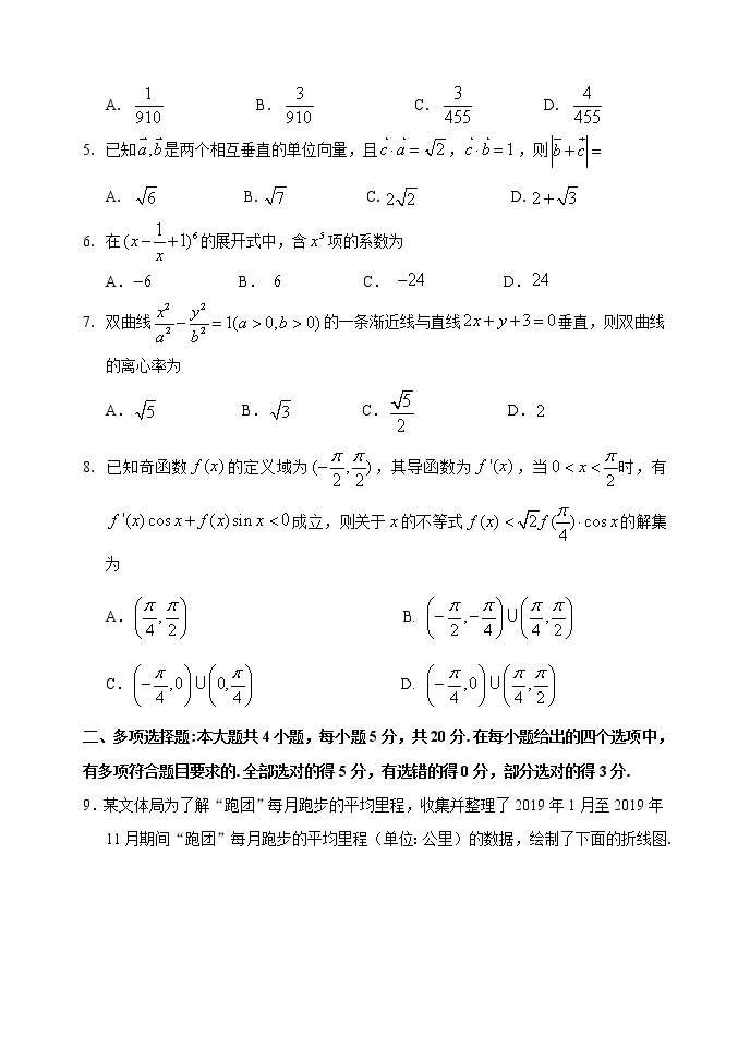 山东省潍坊市临朐县2020届高三下学期综合模拟考试数学试题（一）02