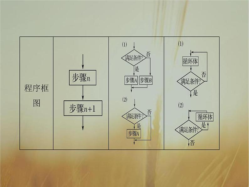 2019届二轮复习 算法与程序框图 课件(40张)(全国通用)05