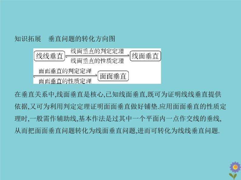 （浙江专用）2021届高考数学一轮复习第八章立体几何8.4直线、平面垂直的判定与性质课件08