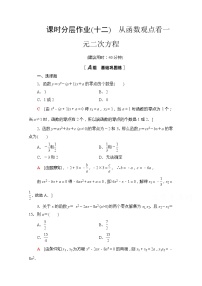 高中数学苏教版 (2019)必修 第一册第4章 指数与对数本章综合与测试优秀课时训练