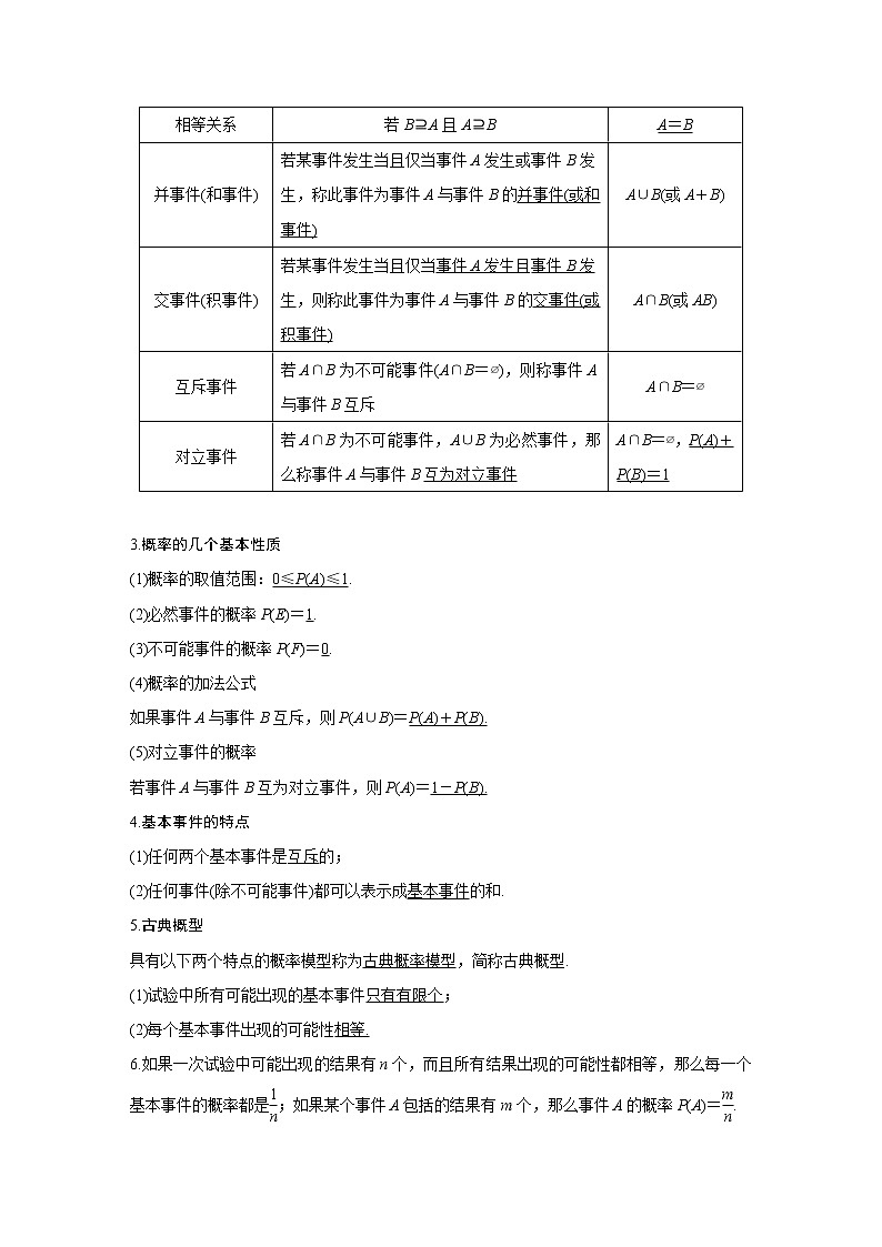 2020版高考数学新增分大一轮浙江专用版讲义:第十一章概率随机变量及其分布11.102