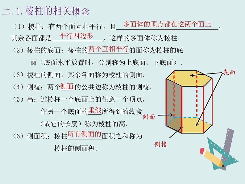 11.1.3多面体与棱柱-人教B版(2019)高中数学必修(第四册)课件(共23张PPT)08