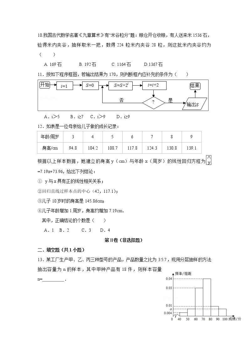 【数学】贵州省思南中学2018-2019学年高二上学期第一次月考试题03