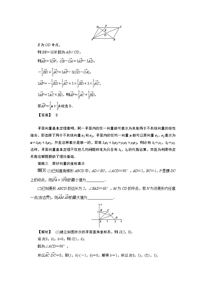 2021版新高考地区高考数学(人教版)大一轮复习 阅读与欣赏(五) 求解平面向量问题的五大策略第2页