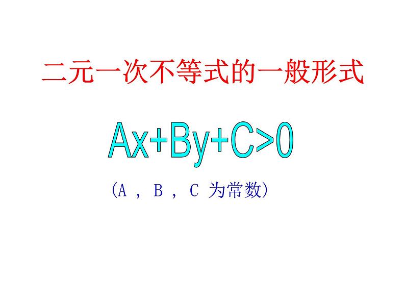 人教版高中数学必修五同课异构课件:3.3.1 二元一次不等式(组)与平面区域 教学能手示范课第7页