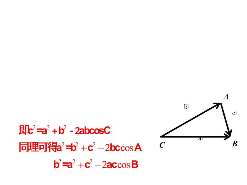 人教版高中数学必修五同课异构课件：1.1.2 余弦定理 情境互动课型07