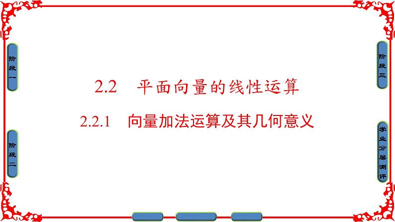 高中数学人教A版(课件)必修四 第二章 平面向量 2.2.101
