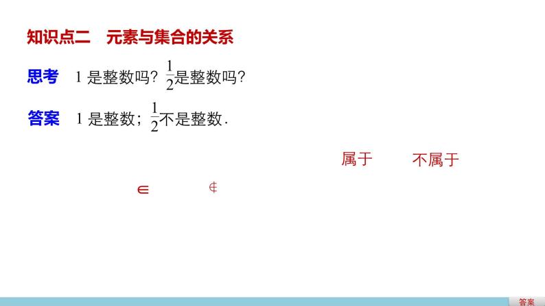 高中数学（人教版A版必修一）：第一章 集合与函数的概念 第一章 1.1.1 第1课时 课件05