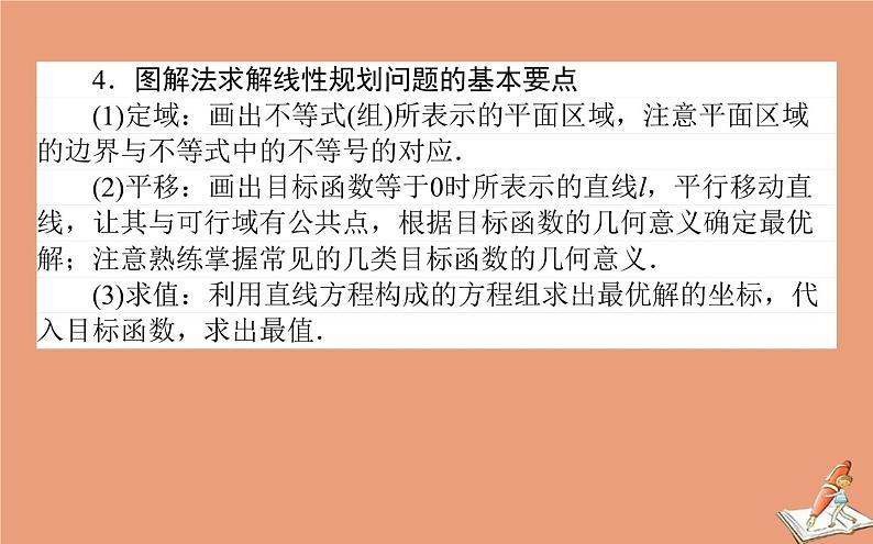 统考版2021高考数学二轮专题复习二不等式课件理05