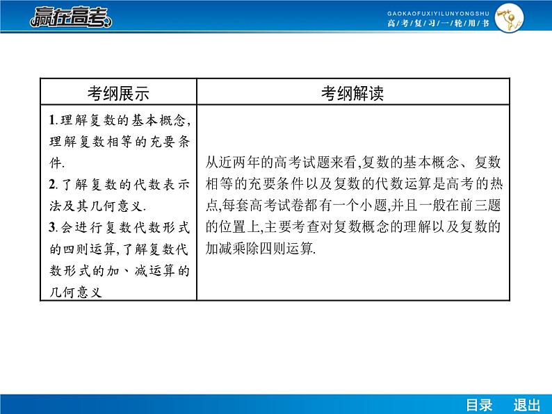 高考数学(理)一轮课件:11.5复数的概念及运算第2页