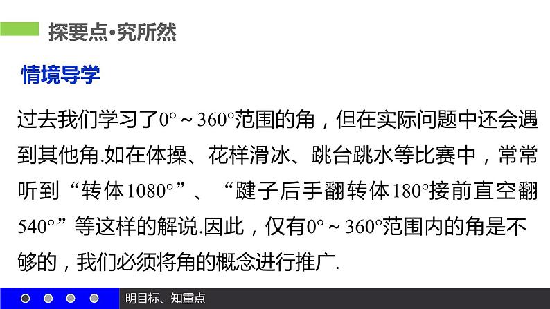 高一数学人教A版必修4课件:1.1.1 任意角07