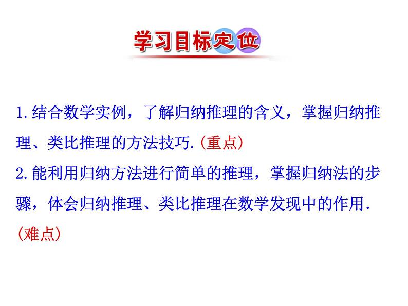 高中数学人教版选修1-2同课异构教学课件:2.1.1 合情推理 情境互动课型04