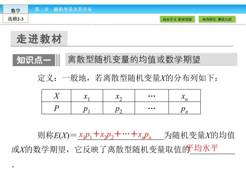 （人教版）高中数学选修2-3课件：2.3.105