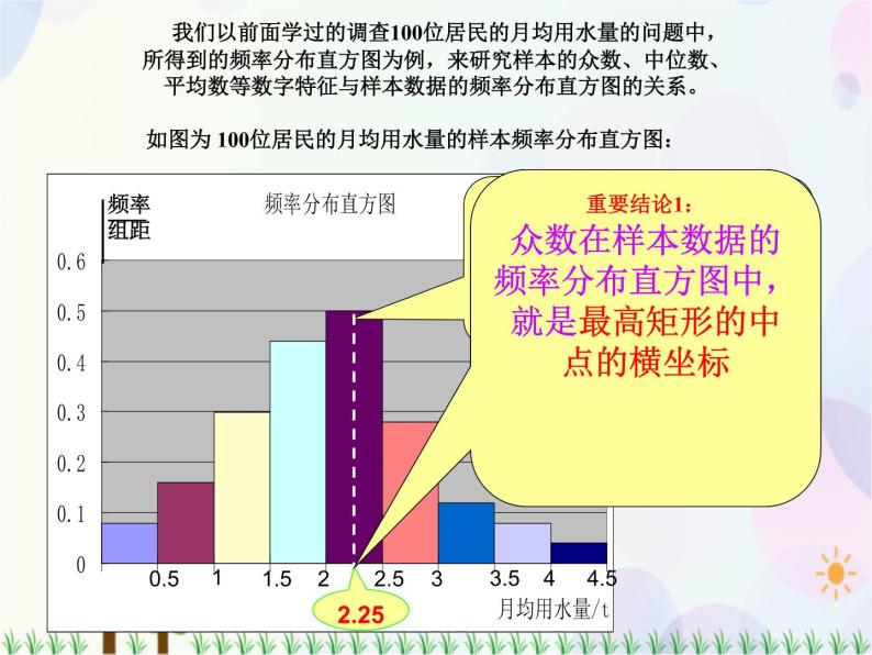 2.2.2用样本的数据特征估计总体的数字特征(第一课时）-2020-2021学年高中数学同步备课系列（人教A版必修3） 课件08