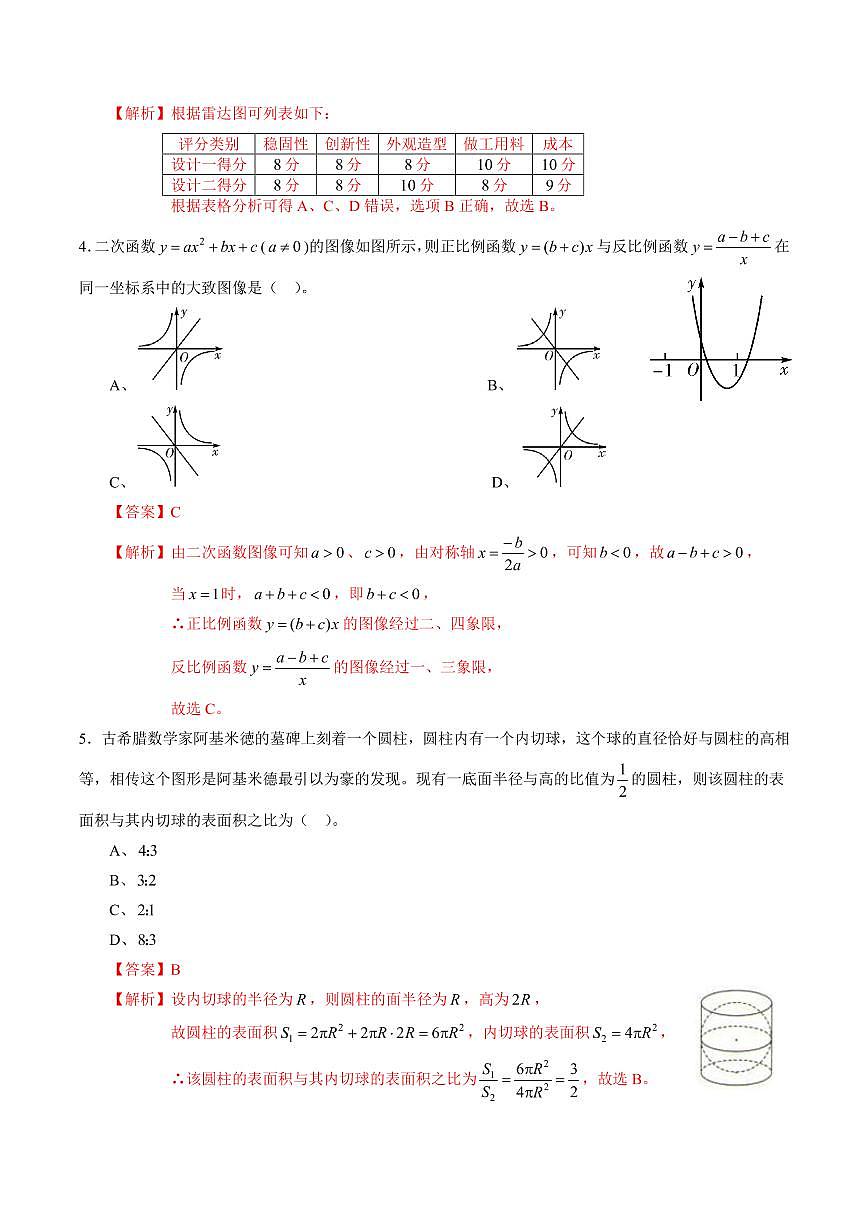 理科數(shù)學(xué)-2021年高考數(shù)學(xué)押題預(yù)測卷（新課標(biāo)Ⅱ卷）02（全解全析）第2頁