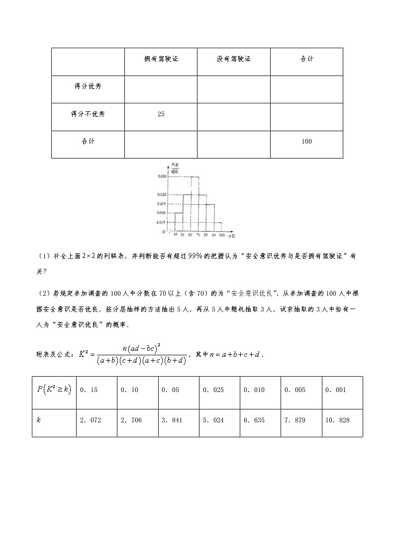 2021届高三文科数学《大题精练》 (5)02