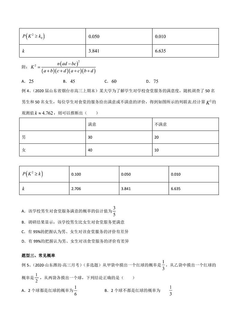 新高考数学复习专题53 概率(多选题)(原卷版)02
