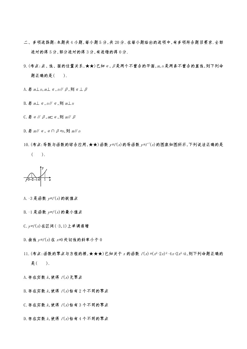 2021届高考数学二轮复习专题小题专练21第3页