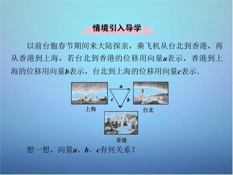 新人教B版高中数学必修四 2.1.3向量的减法课件05