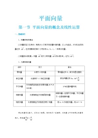 人教版新课标A必修42.2 平面向量的线性运算教学设计