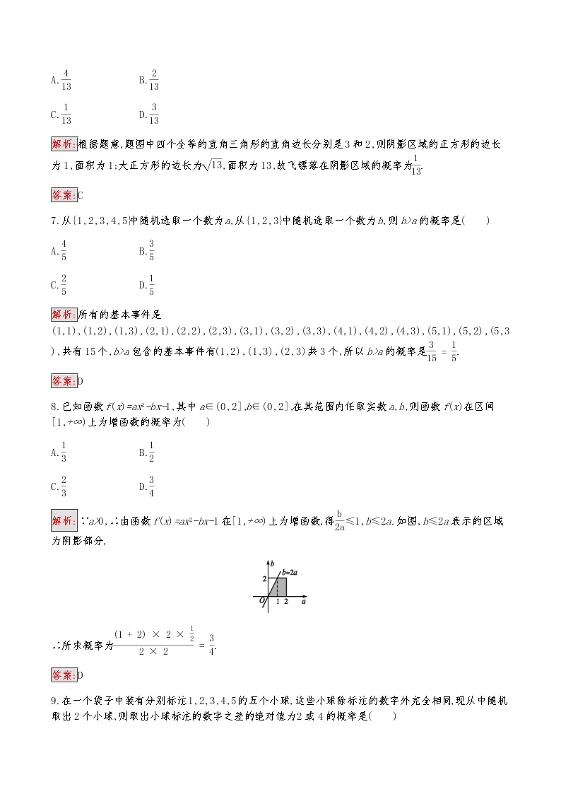 人教A必修3高中数学第3章检测(B)卷03