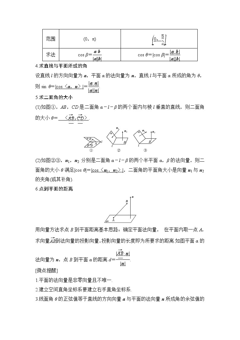 高考数学一轮复习 第七章 第6节 第1课时利用空间向量证明平行与垂直第2页