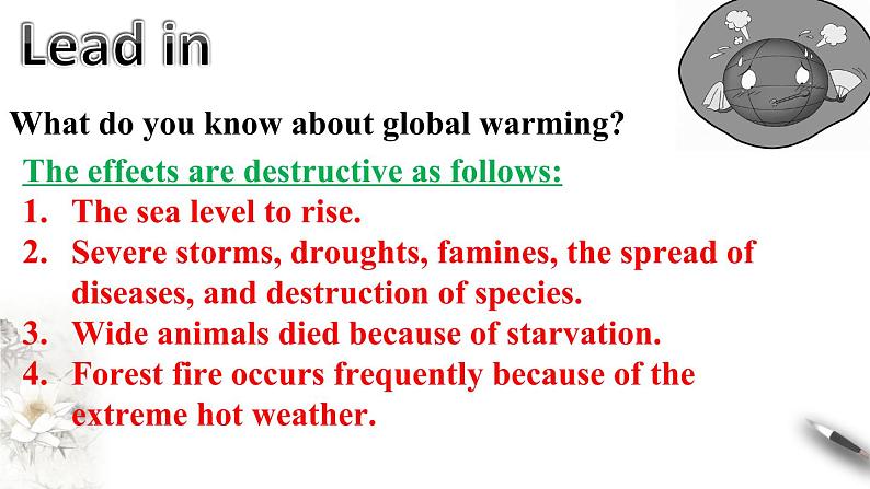 Unit 3 Environmental protection Period1 Reading and thinking课件-【新教材精创】2020-2021学年高中英语新教材同步备课(人教版选择性必修第三册)第3页