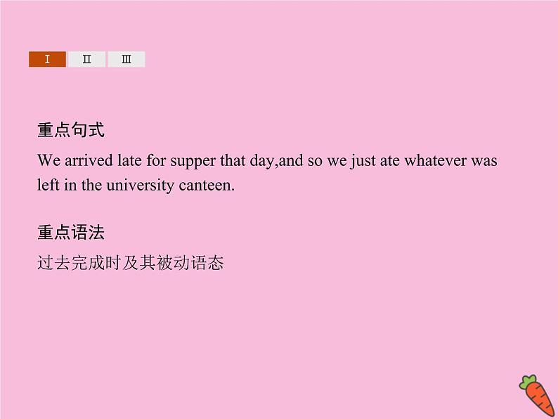 2020_2021学年新教材高中英语Unit3FOODANDCULTURESectionBLearningAboutLanguage课件新人教版选择性必修204
