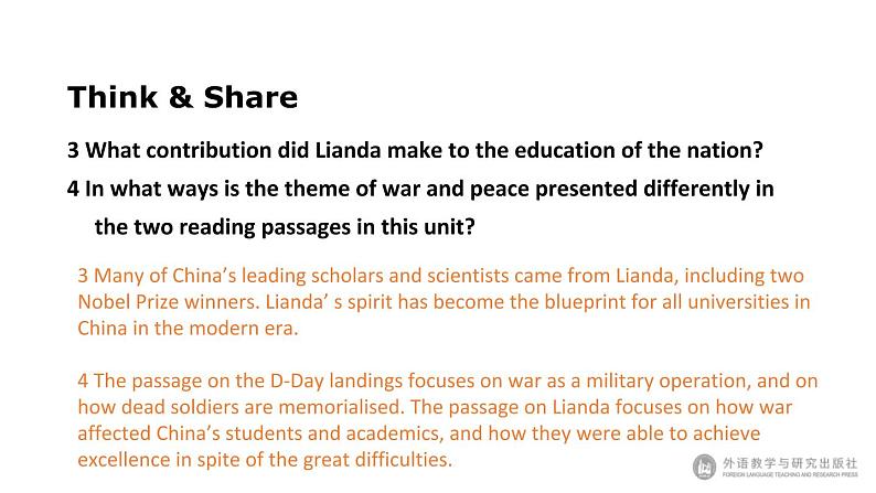 Unit3 War and peace Developing ideas 课件-【新教材】外研版(2019)高中英语选择性必修第三册06